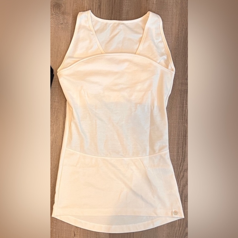 Lulabu Women's Seamless Tank Top - Creamish White
